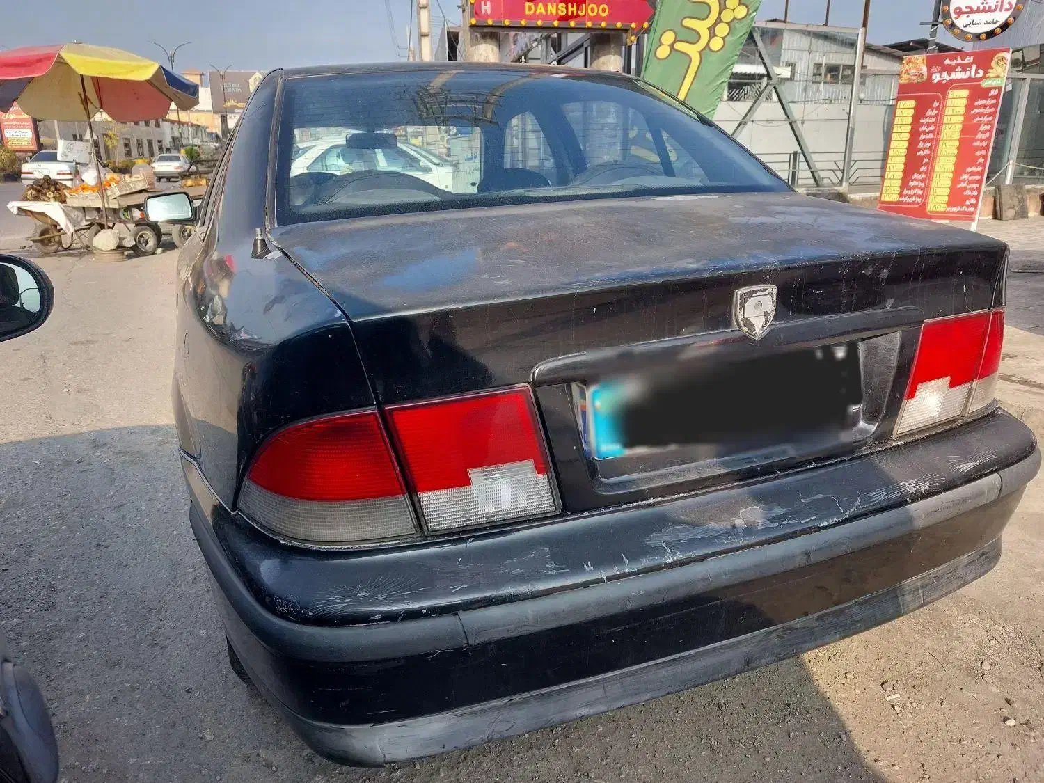 سمند مدل 82 مشکی|خودرو سواری و وانت|چالوس, |دیوار