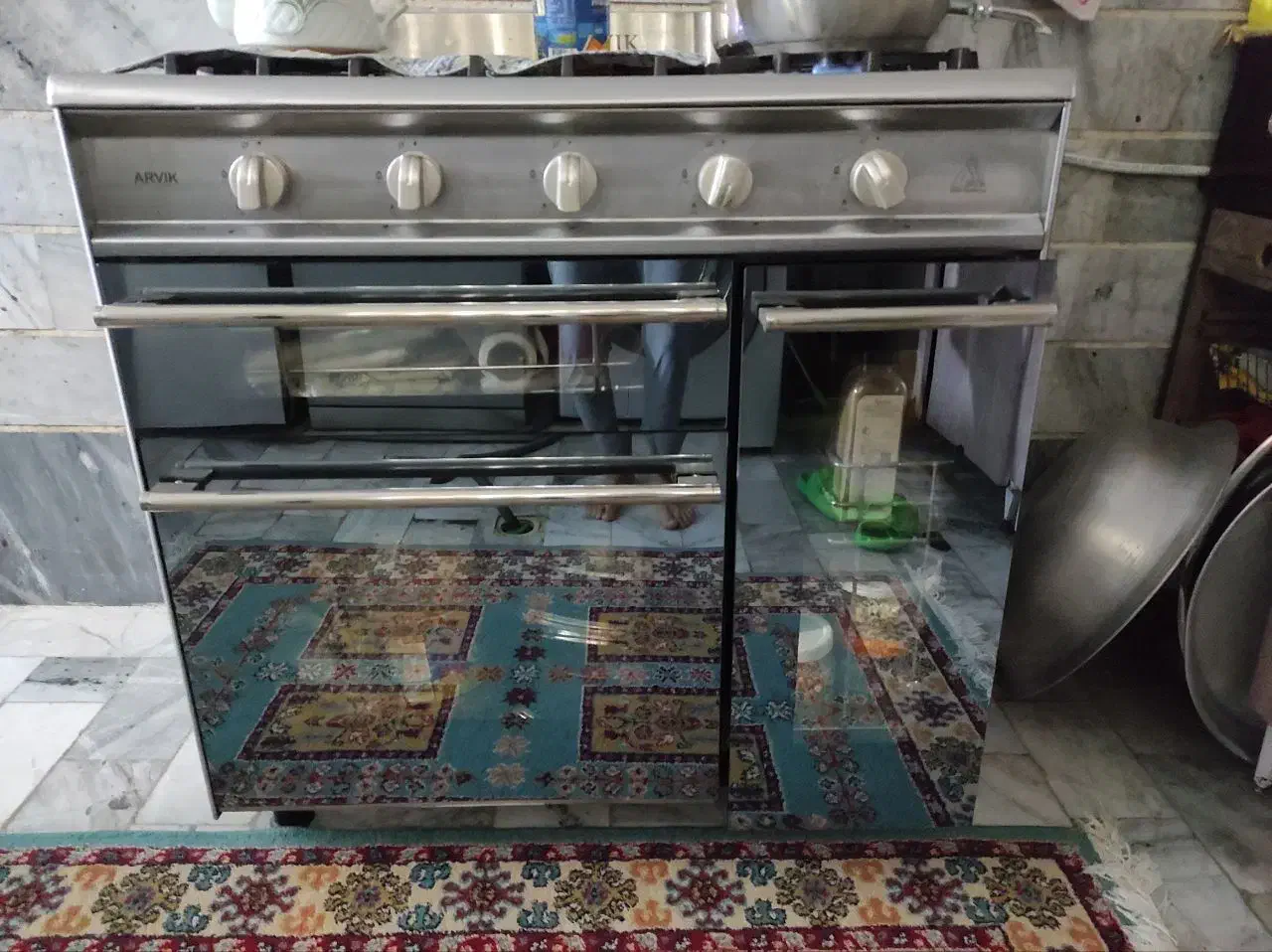 گاز پنج شعله سوپر مارکتی 10ملیون|اجاق گاز و لوازم برقی پخت‌وپز|محمدشهر, شهرک چمران|دیوار