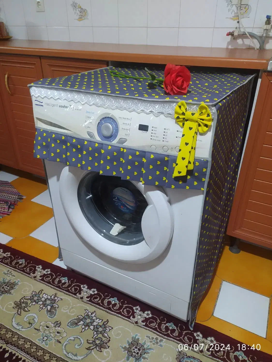 کاور لوازم برقی و سرویس عروس ودستگیره|سفره، حوله، دستمال آشپزخانه|قزوین, |دیوار