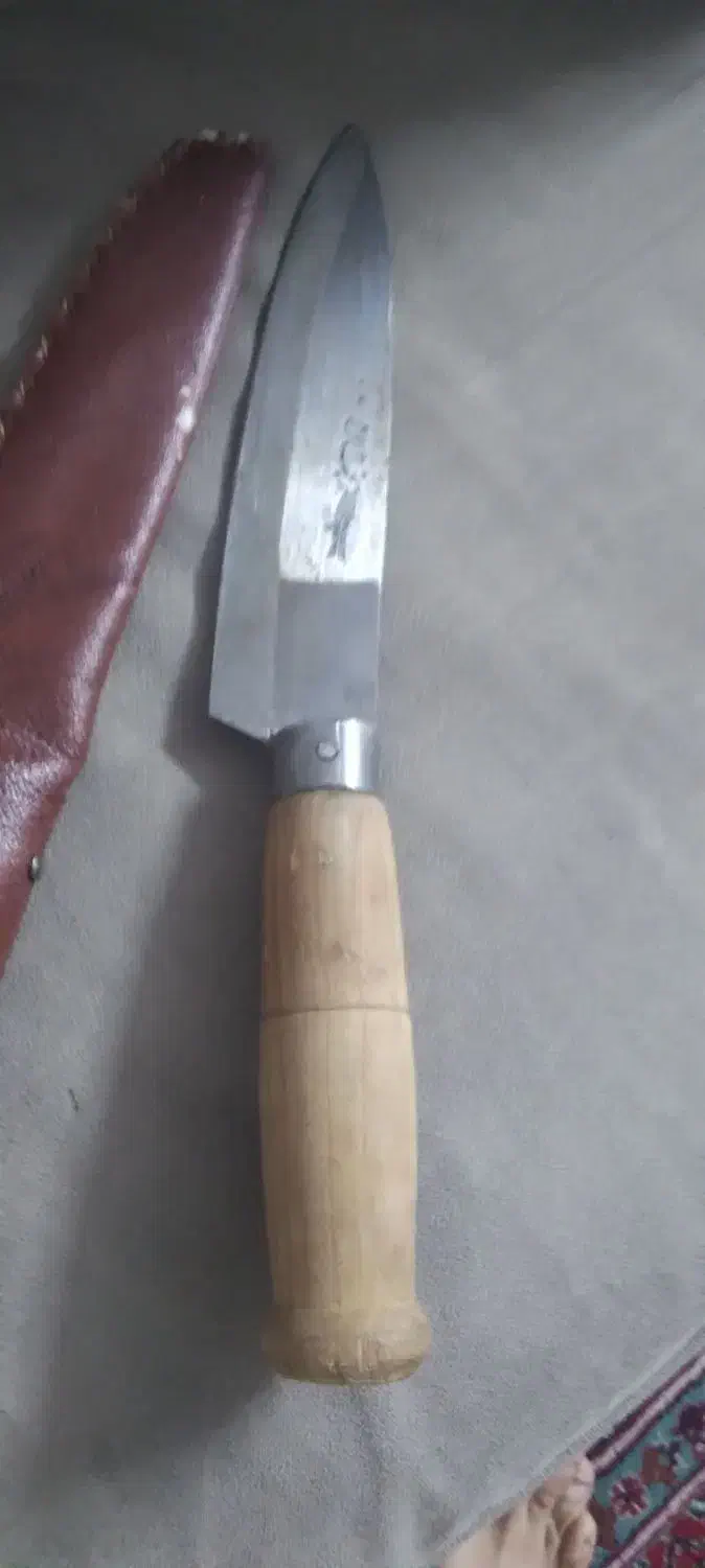 چاقوی قدیمی اصل زنجان با قلاف|کلکسیون اشیاء عتیقه|قم, پردیسان|دیوار