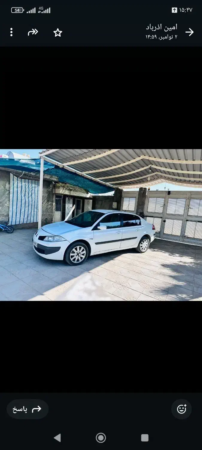 مگان مدل 91|خودرو سواری و وانت|ششده و قره بلاغ, |دیوار