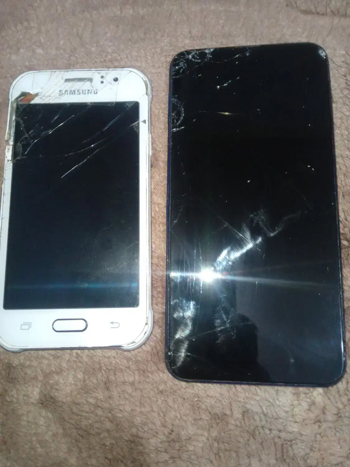 سامسونگ A10 و جیوان ایس ۳۲ گیگ|موبایل|مشهد, دانشجو|دیوار