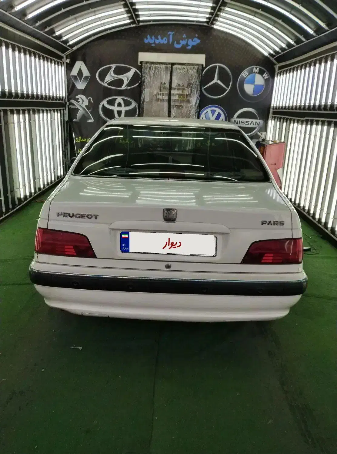 پژو پارس سفید|خودرو سواری و وانت|لاهیجان, طالقانی|دیوار