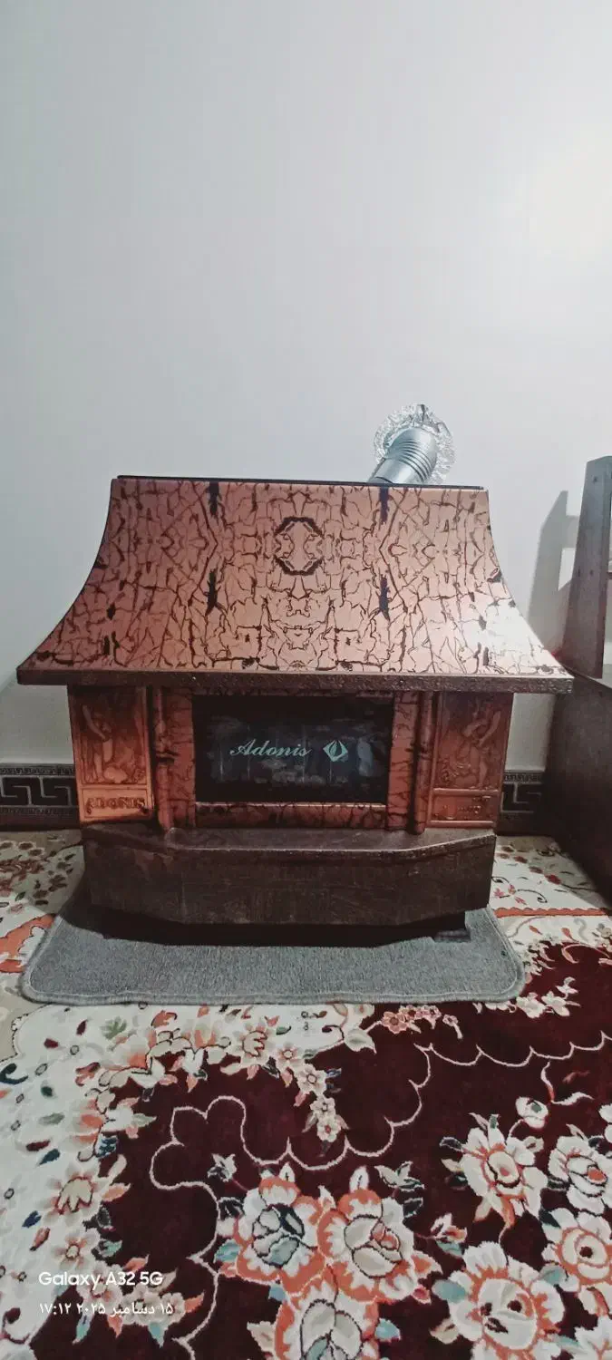 بخاری شومینه ای|بخاری، هیتر، شومینه|یاسوج, |دیوار