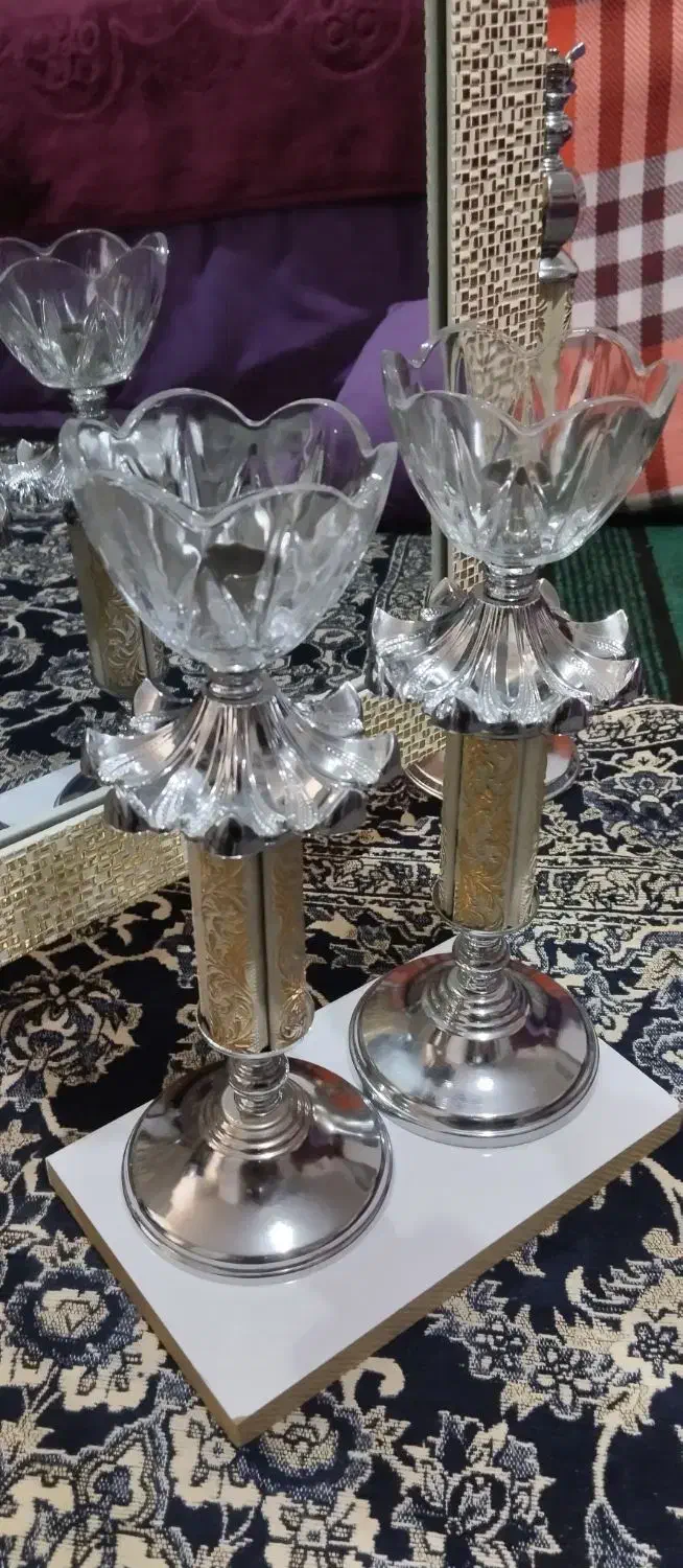 آینه شمعدان|آینه|ارومیه, |دیوار