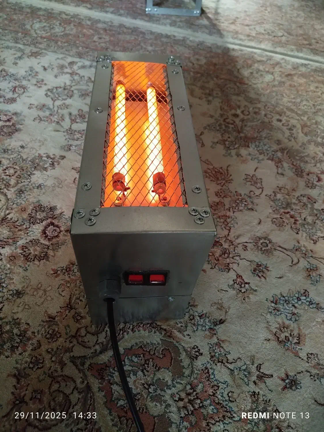 هیتر برقی ( بخاری برقی )|بخاری، هیتر، شومینه|کوهدشت, |دیوار