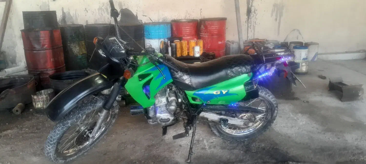 موتور تریل جی وای استارتی پنج دنده|موتورسیکلت|اندیمشک, |دیوار