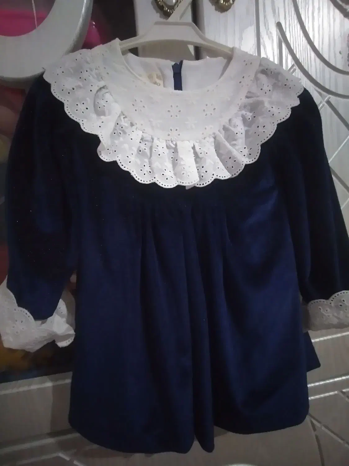 دو دست پیراهن دخترانه|کفش و لباس بچه|ری, صفاییه (چشمه علی)|دیوار