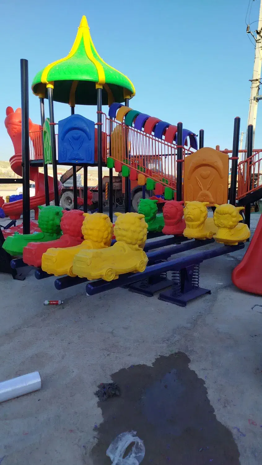 سرسره مهدکودک چندکاره تاب کد۲ الاکلنگ کد۲پارکی|اسباببازی|بوشهر, |دیوار