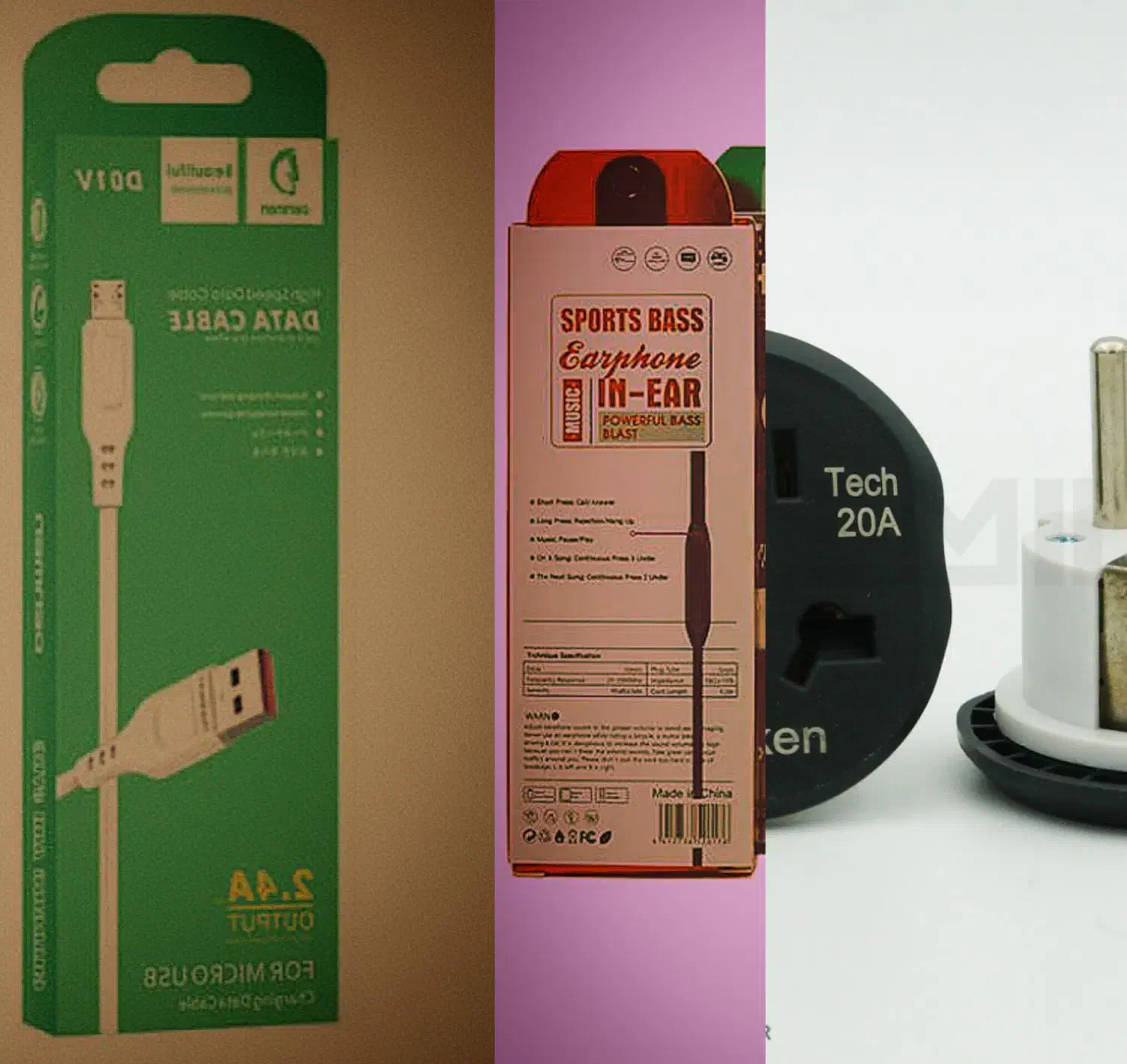 شارژر هندزفری تبدیل|لوازم جانبی موبایل و تبلت|سبزوار, هفت تیر|دیوار