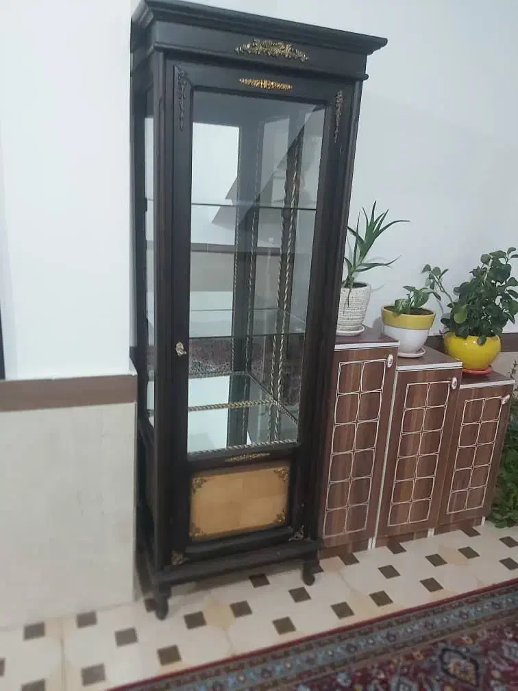 فروش بوفه چوبی|بوفه، ویترین، کنسول|قروه, |دیوار