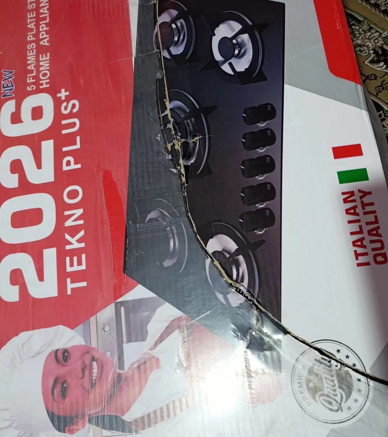 گاز صفحه ای ایتالیایی|اجاق گاز و لوازم برقی پختوپز|بافت, |دیوار