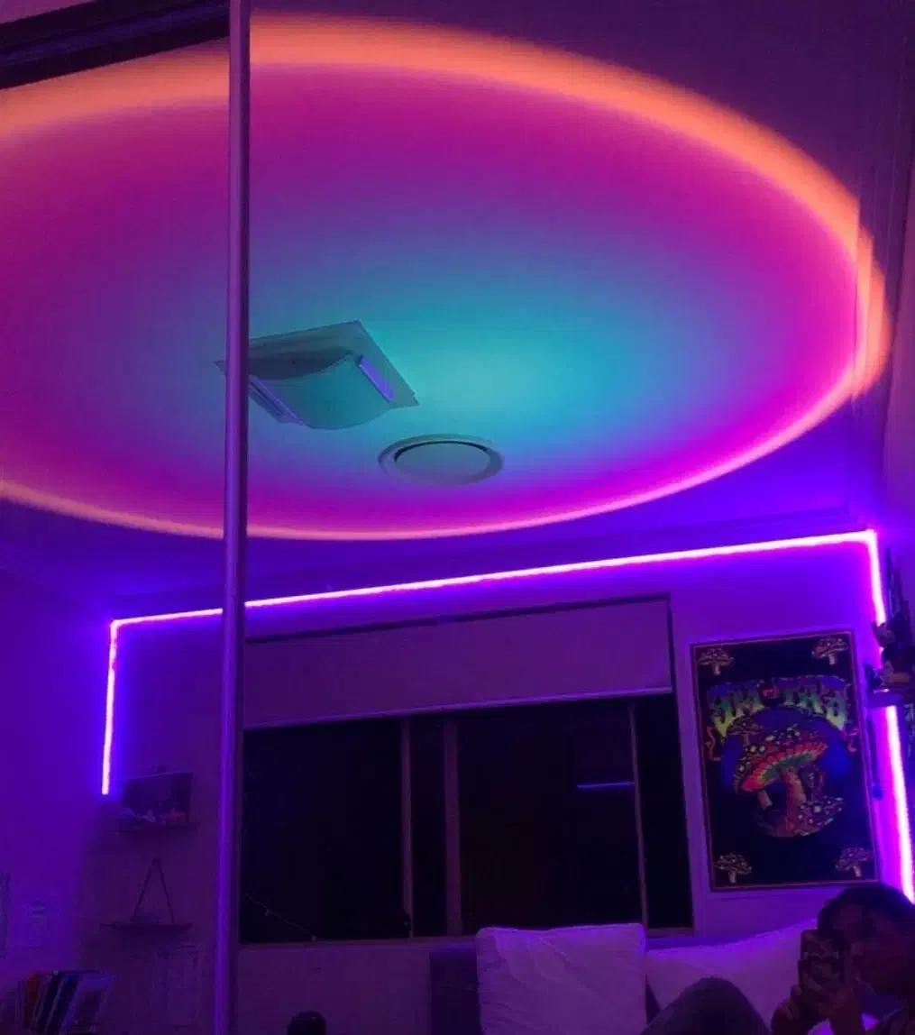 چراغ لامپ سانست دکوری چندرنگ تزئینی تولید محتوا|لامپ و چراغ|قشم, |دیوار