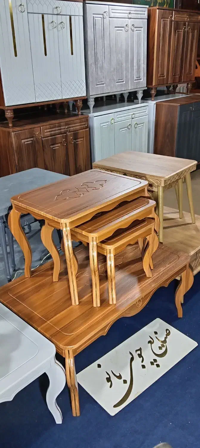 جلومبلی عسلی با صفحه و پایه مقاوم ضدخش و ضدآب|مبلمان خانگی و میز عسلی|قم, قلعه کامکار|دیوار