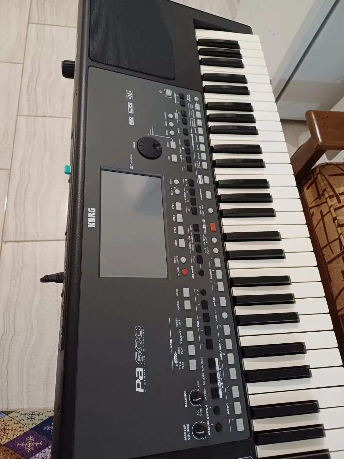 ارگ pa600qt در حد تمیز|پیانو، کیبورد، آکاردئون|نوشهر, |دیوار