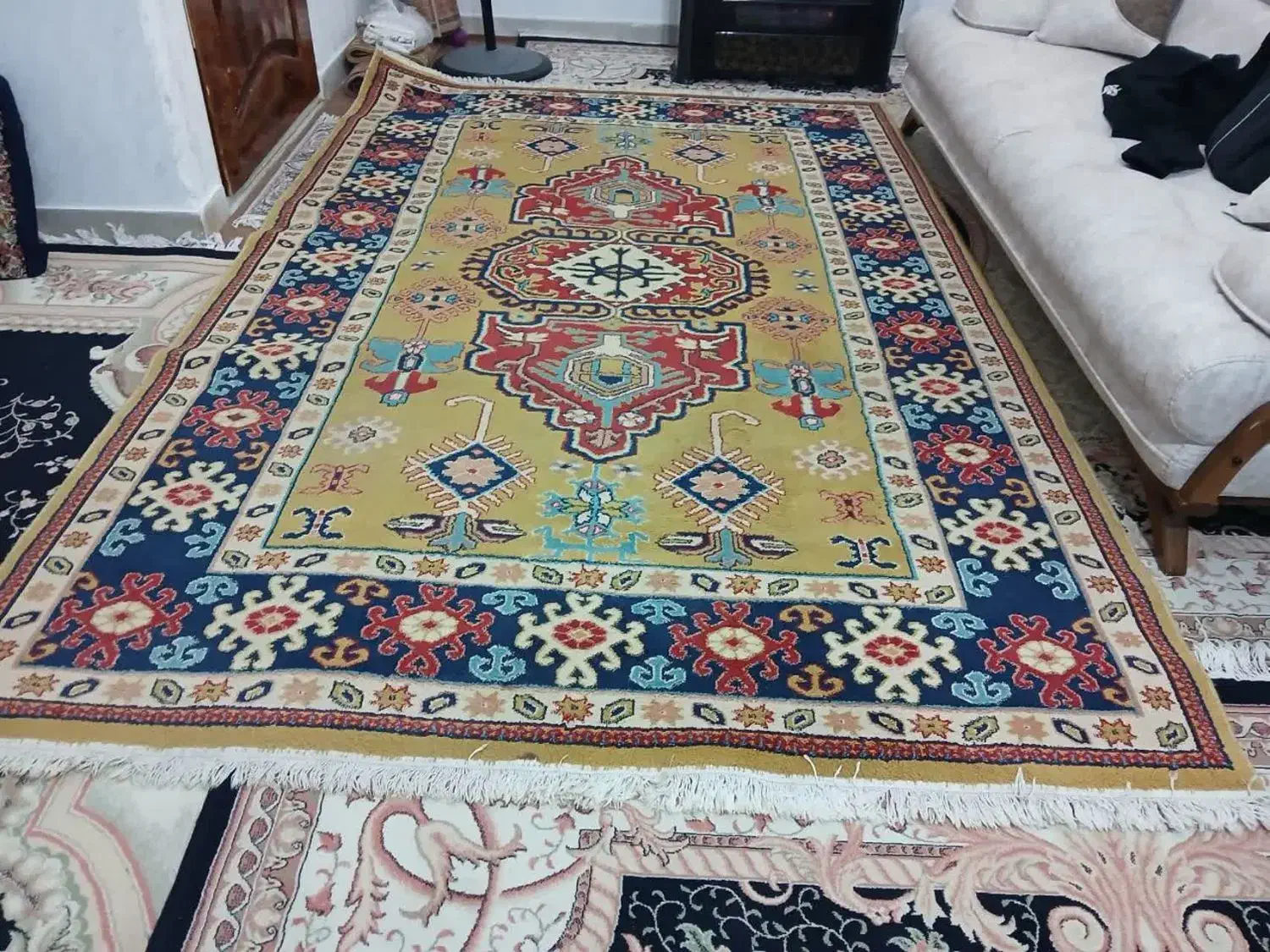 گلیم فرش ضخیم|گلیم، جاجیم، گبه|کرج, گلدشت|دیوار