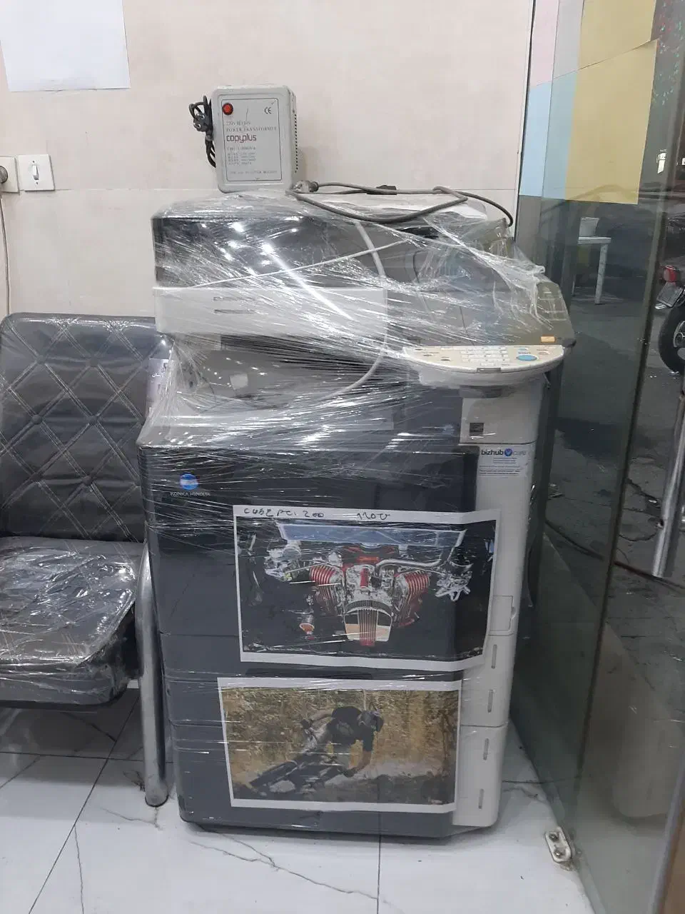 دستگاه فتوکپی ژاپنی بیزهاب ۴۵۲|پرینتر، اسکنر، کپی، فکس|الیگودرز, |دیوار