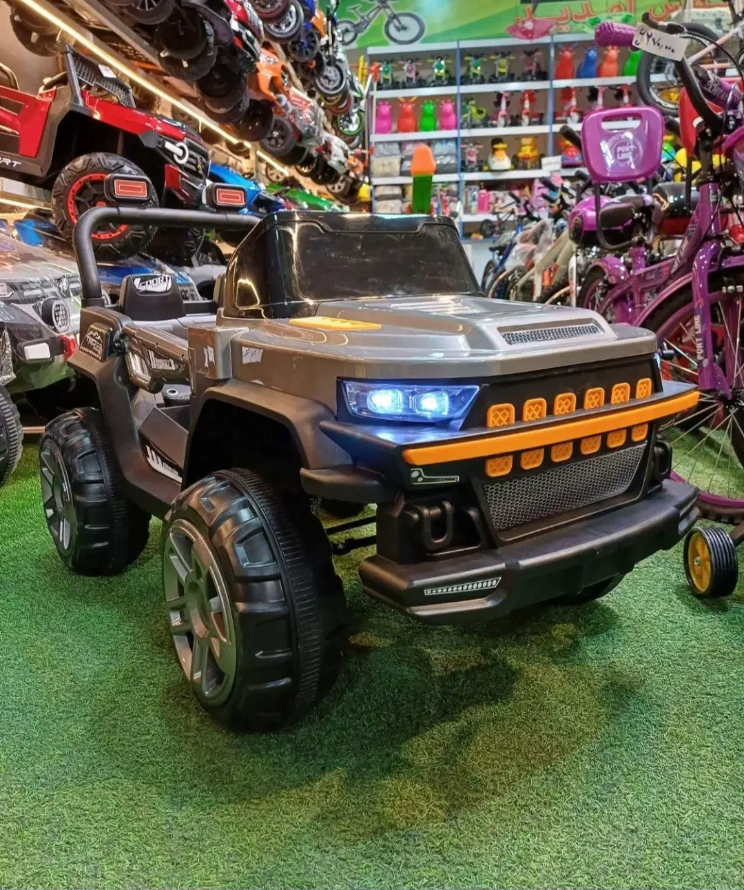 جیپ ۵موتوره سیسمونی|اسباببازی بچه|کرج, کیانمهر|دیوار