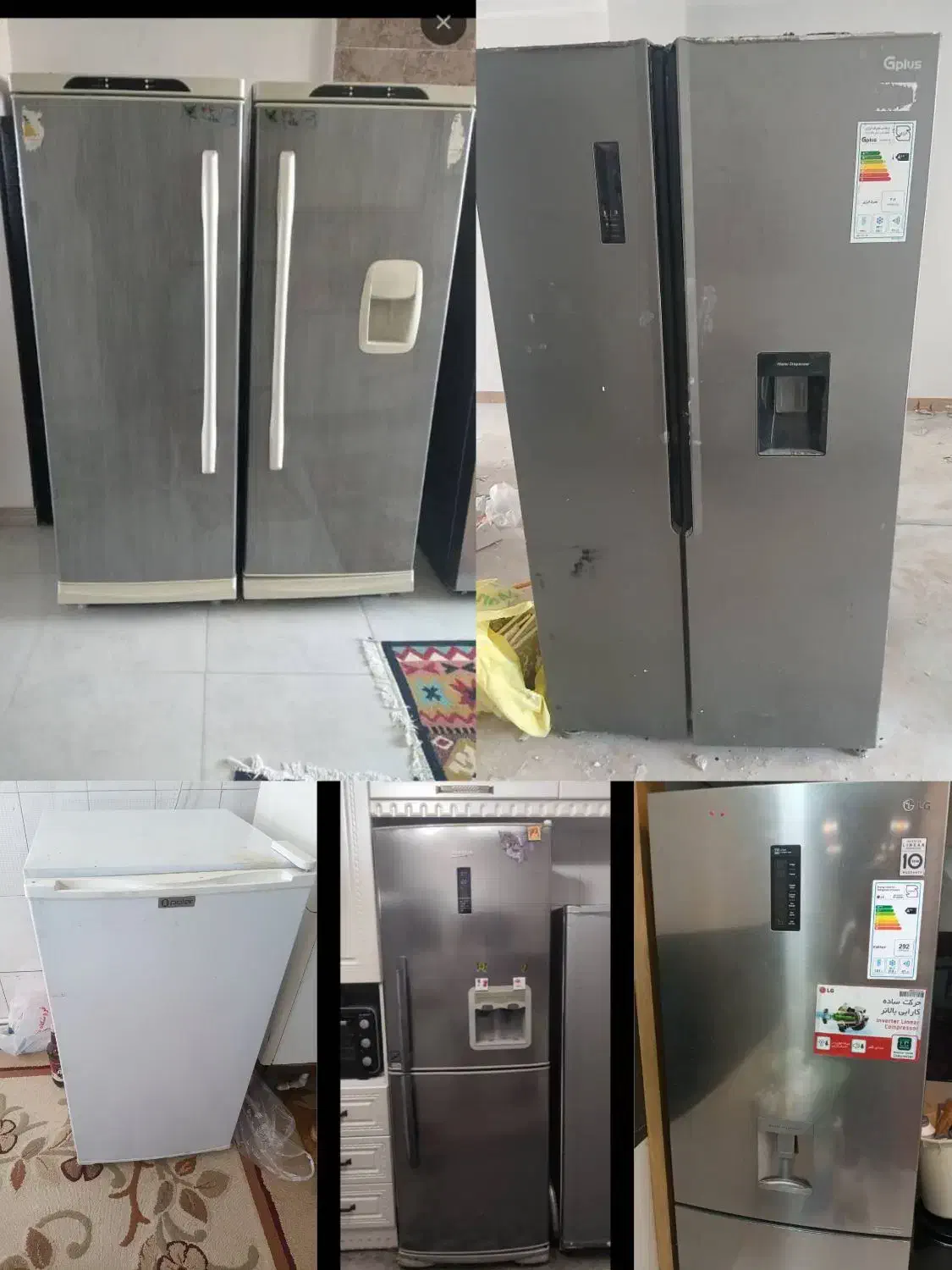 خریدار. فروشنده. یخچال ساید نوشابه.دوقلو|یخچال و فریزر|اسلامشهر, شهرک احمدیه|دیوار