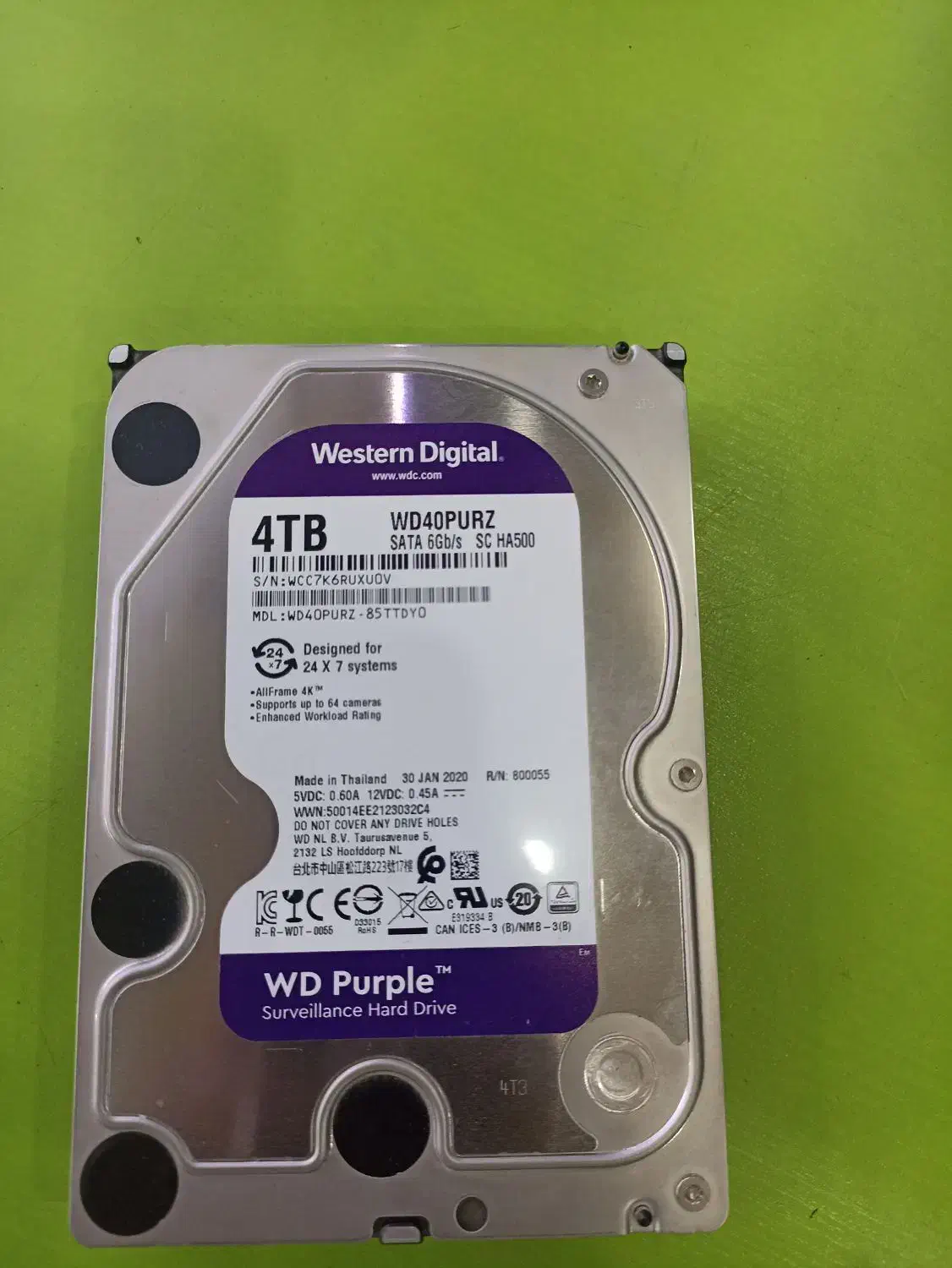 هارد ۴ ترابایت|قطعات و لوازم جانبی رایانه|اهواز, نادری|دیوار