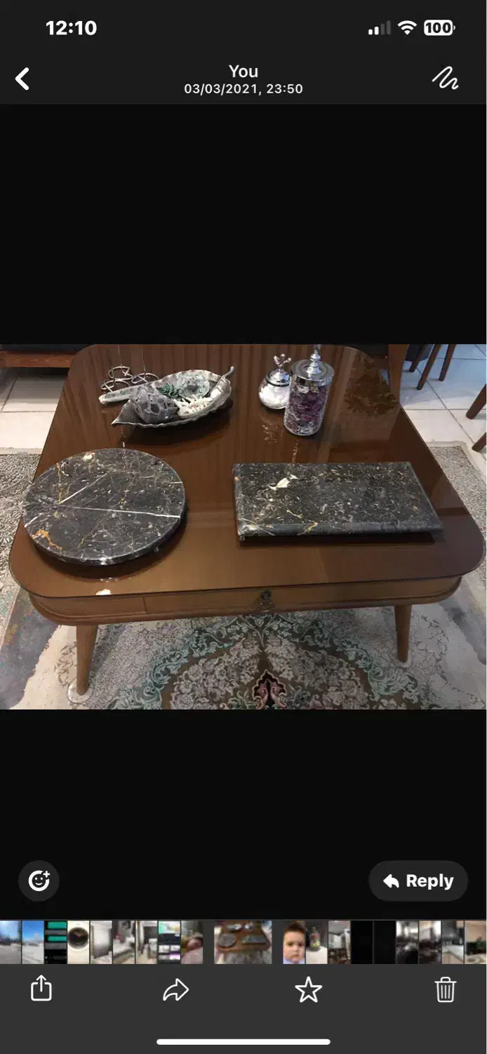 جلومبلی|مبلمان خانگی و میز عسلی|همدان, |دیوار