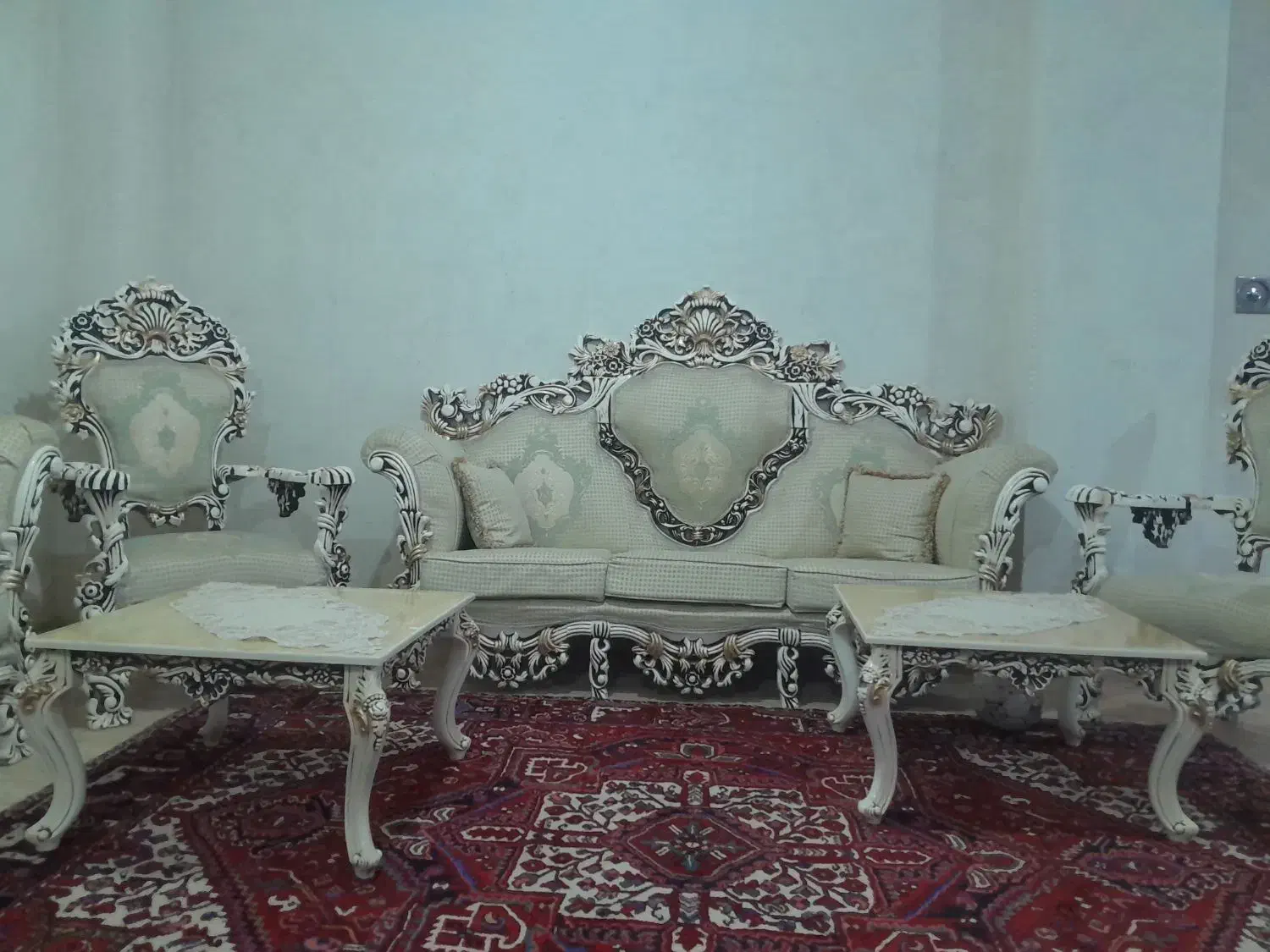 مبل پنچه شیری|مبلمان خانگی و میز عسلی|بناب, |دیوار