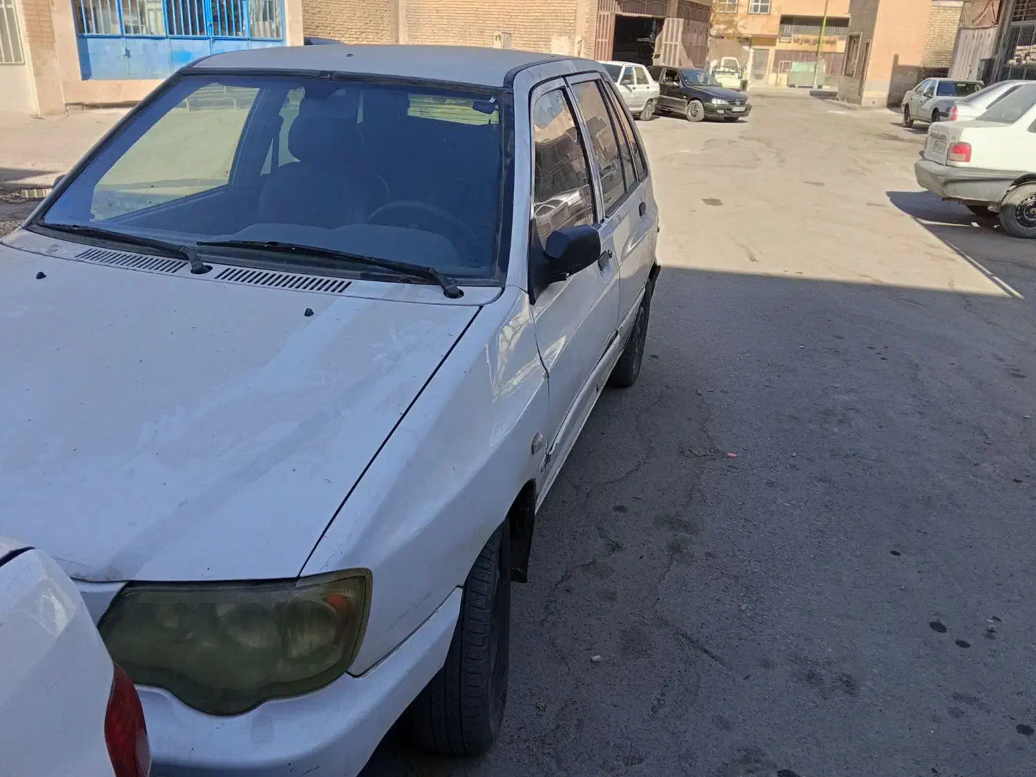 پراید۱۱۱ سفید|خودرو سواری و وانت|فولادشهر, سایت صنعتی کاوه|دیوار