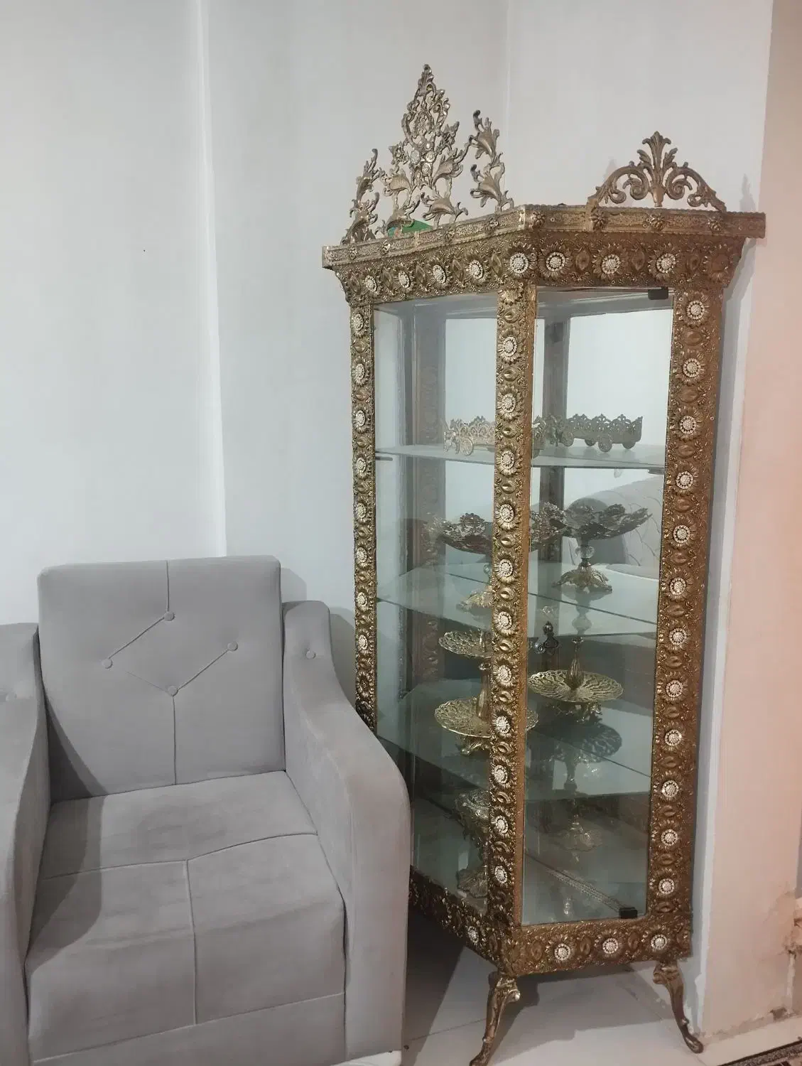 ساعت ،بوفه ، میز تلویزیون ،برنز|بوفه، ویترین، کنسول|قدس, شهرقدس|دیوار