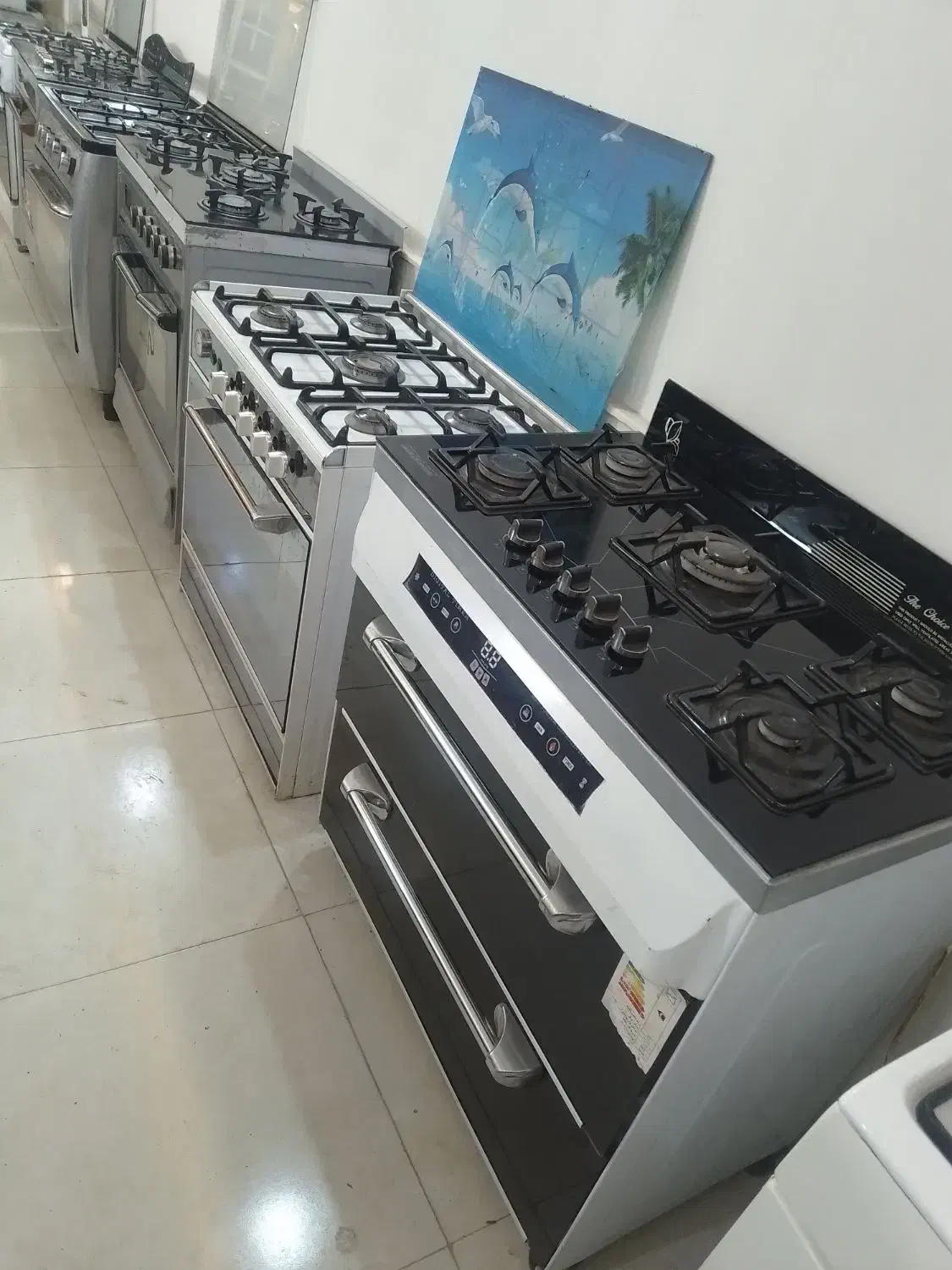 رومیزی چهار شعله پنج شعله استیل شیشه ترموکوبل دار|اجاق گاز و لوازم برقی پخت‌وپز|نیشابور, امام خمینی|دیوار