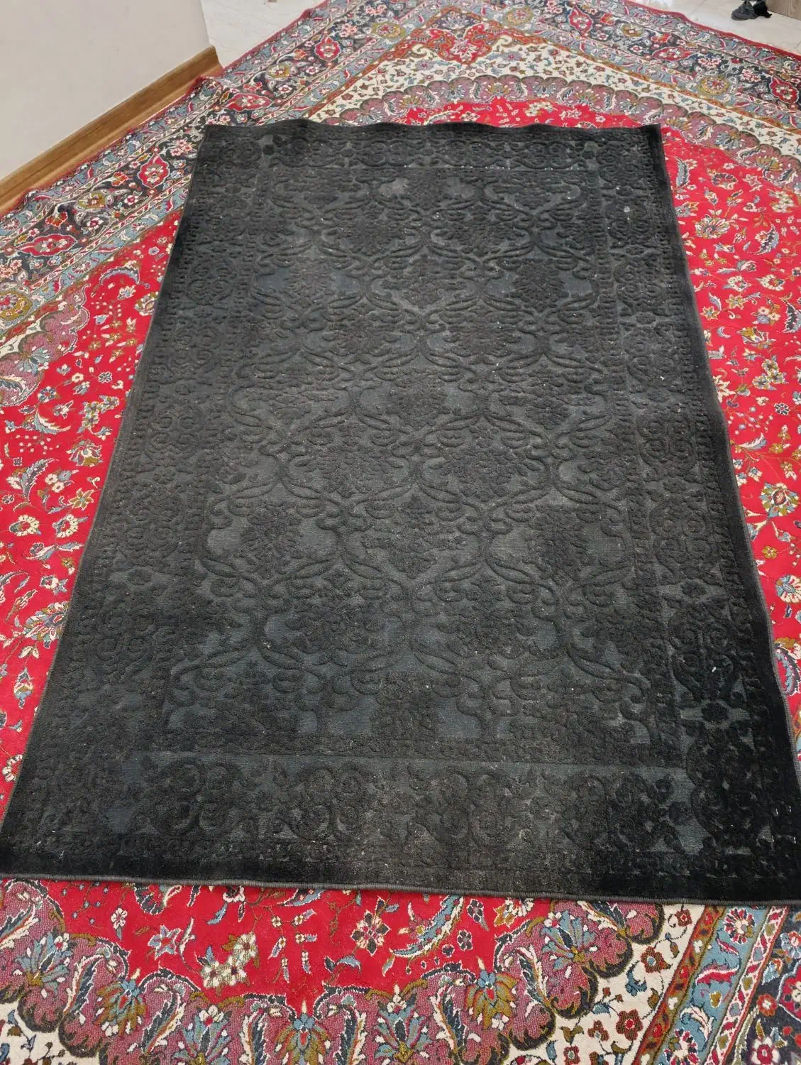 فرش ۴ متری|فرش|سمنان, |دیوار