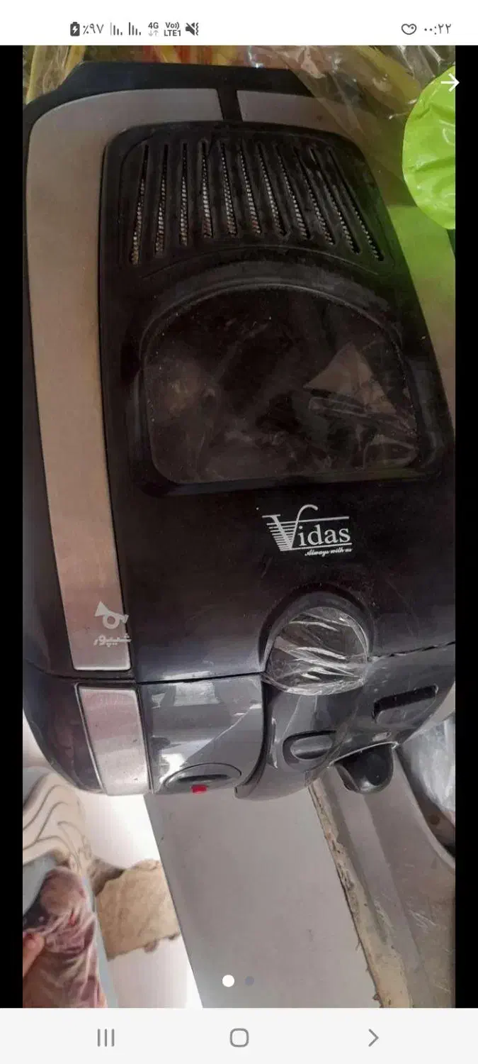 سرخ کن نو اصلا استفاده نشده|اجاق گاز و لوازم برقی پخت‌وپز|الوند, |دیوار