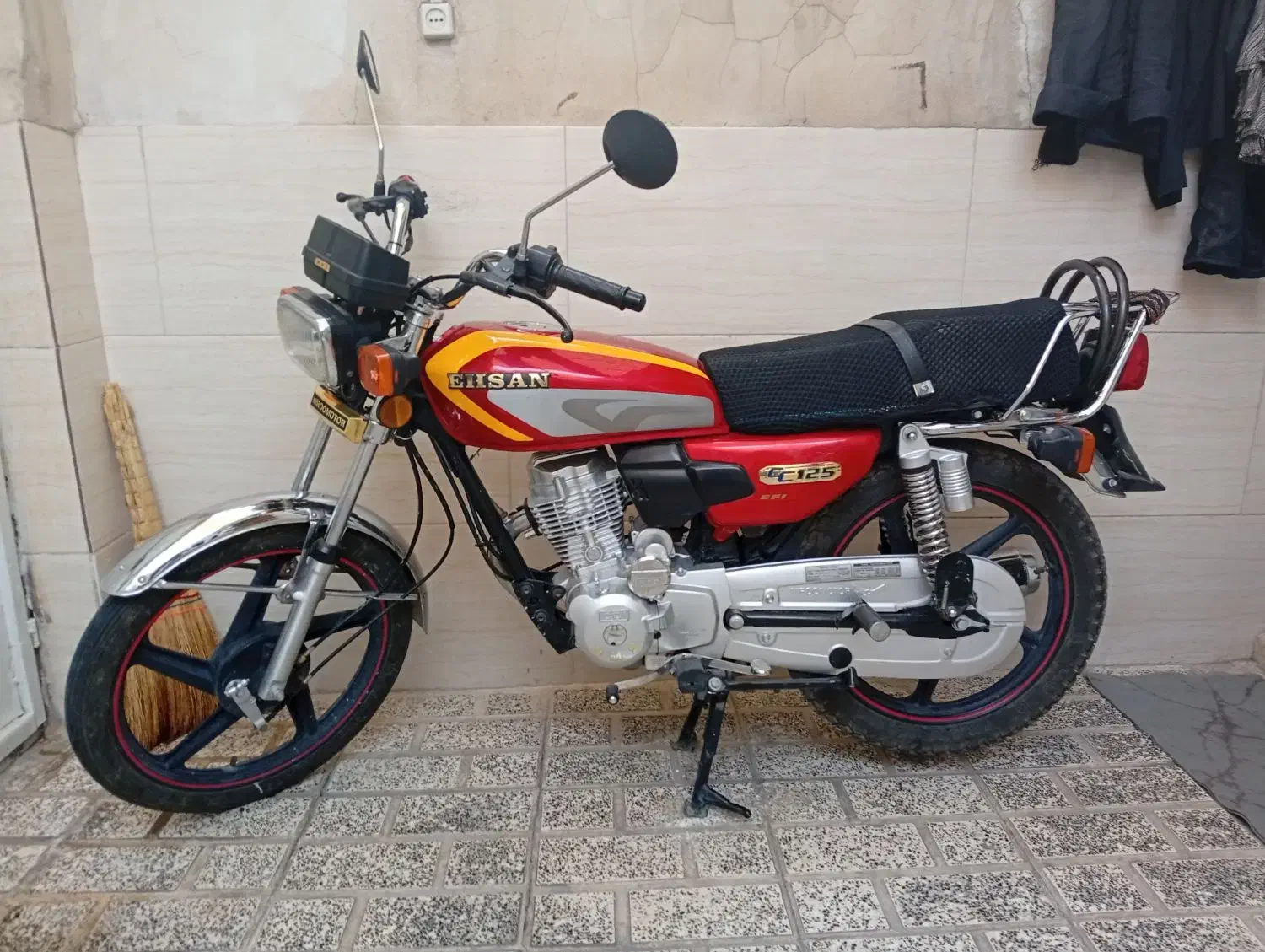 موتور هوندا احسان ۱۲۵ مدل ۱۴۰۳ استارتی|موتورسیکلت|بهارستان, |دیوار