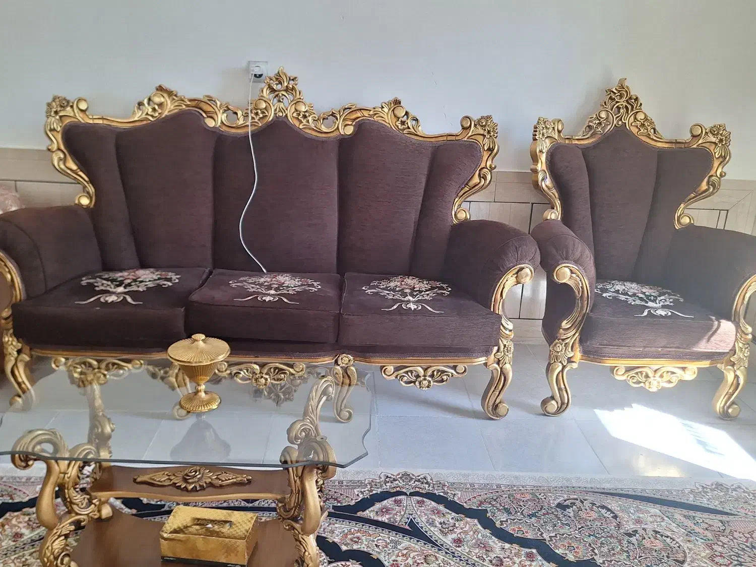 مبل|مبلمان خانگی و میز عسلی|شهرکرد, |دیوار