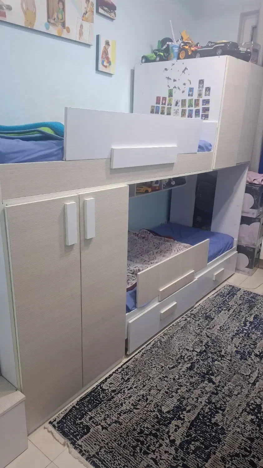 تخت کودک ونوجوان وکم جا|تخت و سرویس خواب|تهران, اوقاف|دیوار