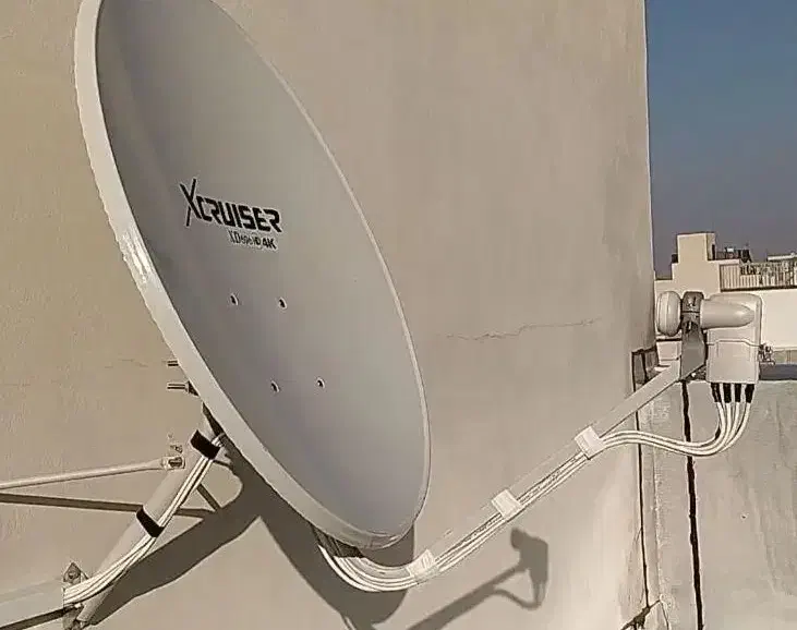 تنظیم ونصب انواع انتن ثابت و گردان.نصب براکت|خدمات پیشه و مهارت|همدان, |دیوار