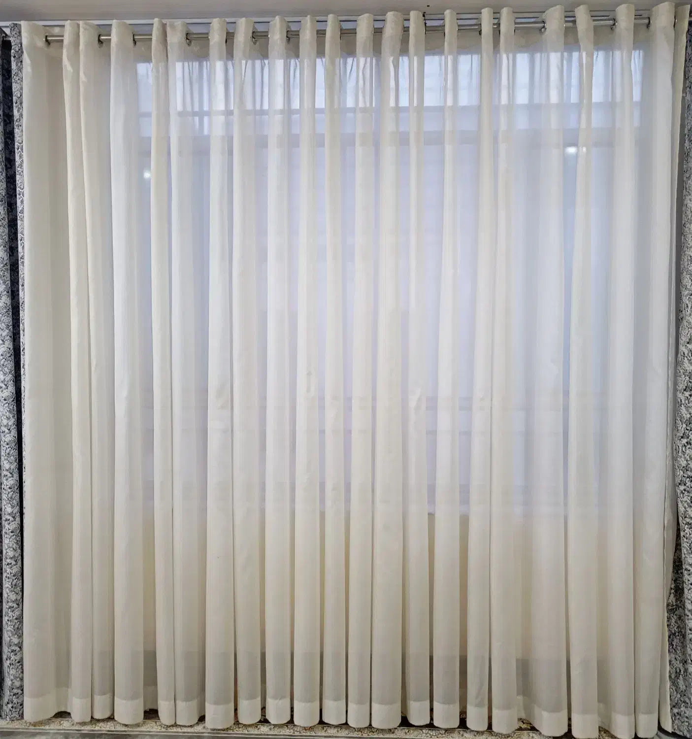 پرده کرپ حریر ۸ متر|پرده، رانر، رومیزی|تربت جام, شهرک معلم|دیوار