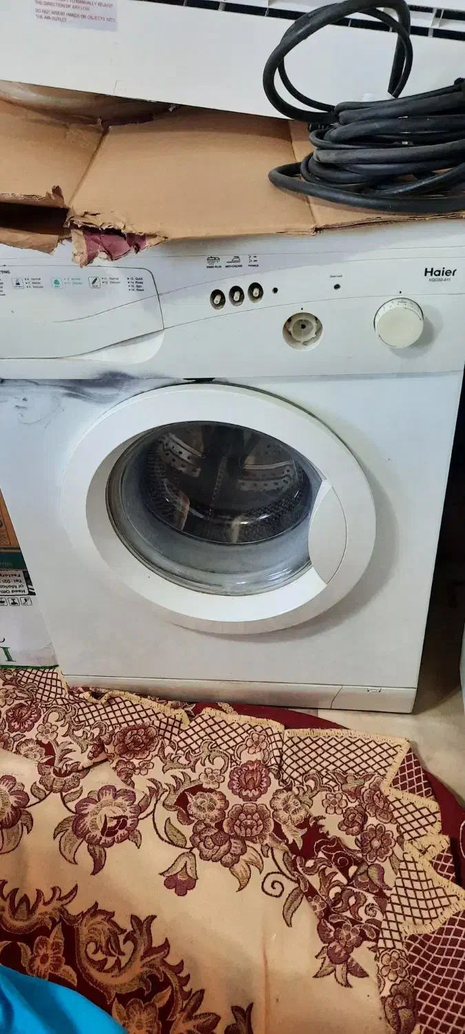 لباسشویی ۵ کیلویی حایر قیمت توافقی|ماشین لباسشویی و خشککن لباس|جویبار, |دیوار