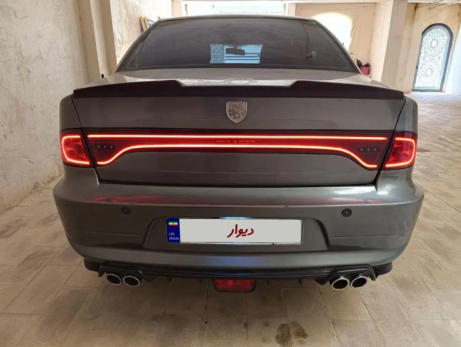 سمند سفارشی موتور TU5 فرانسه NFU|خودرو سواری و وانت|بانه, |دیوار