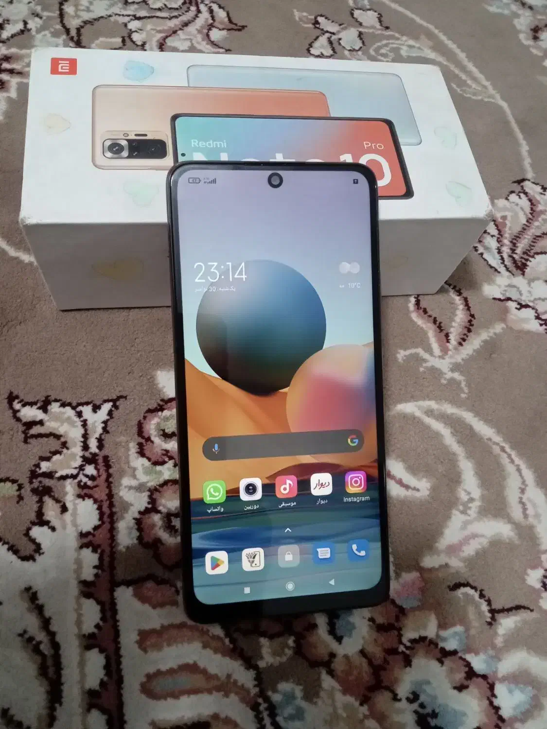 گوشی شیایومی مدل نوت 10 پرو رام 8|موبایل|قدس, شهر‌قدس|دیوار