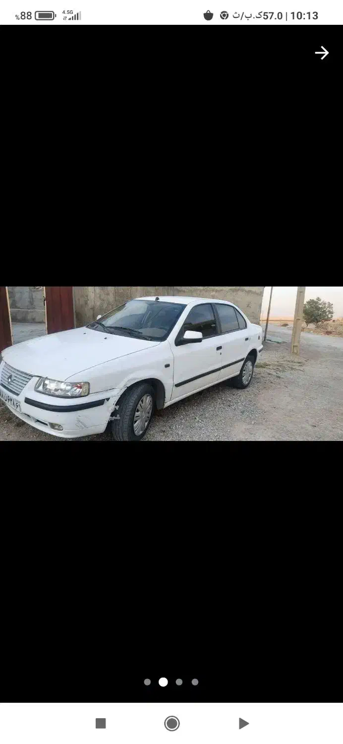 سمند ef7 دوگانه کارخانه|خودرو سواری و وانت|دهگلان, |دیوار