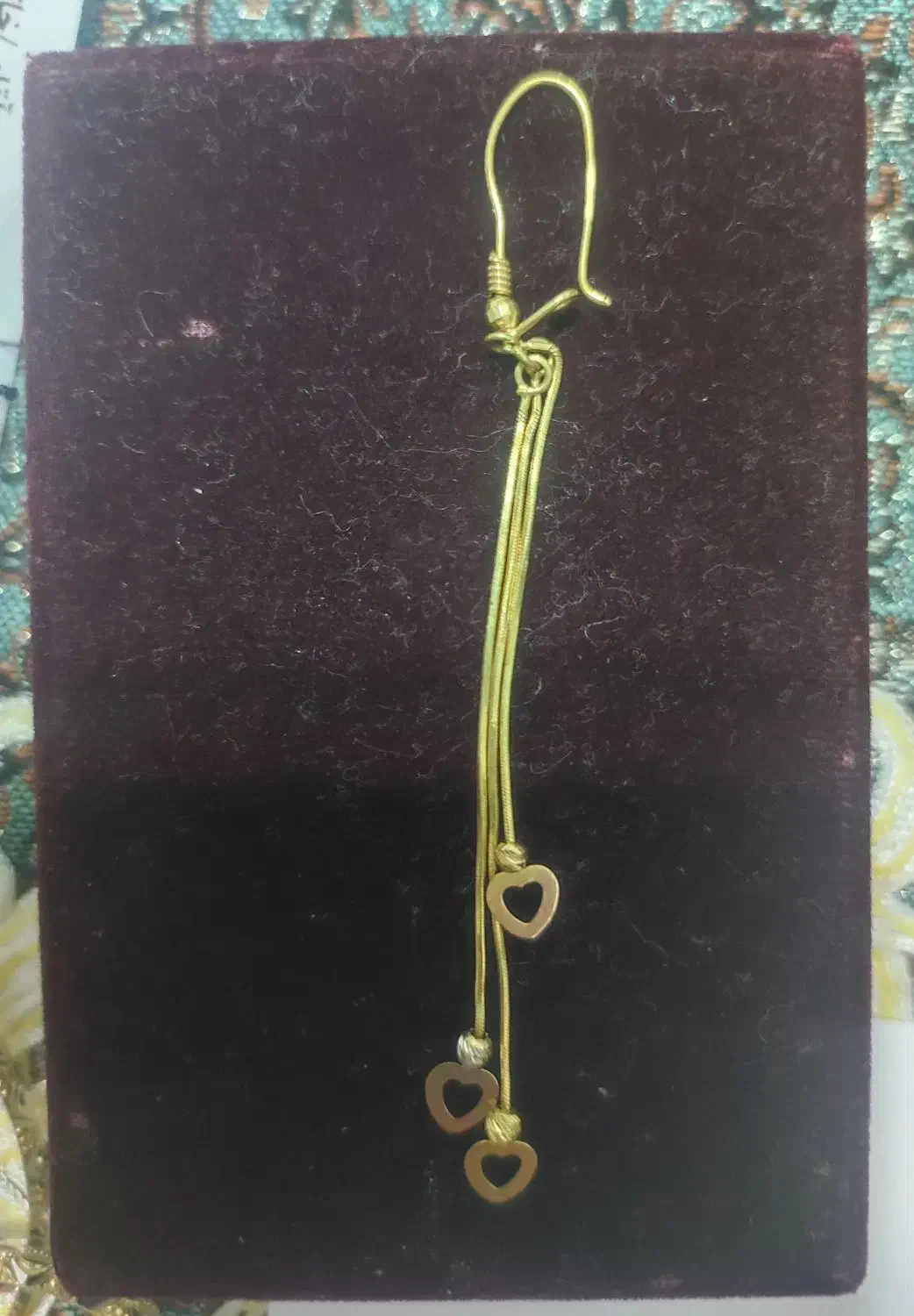 گوشواره و النگو طلا( سالم )|جواهرات|زابل, |دیوار