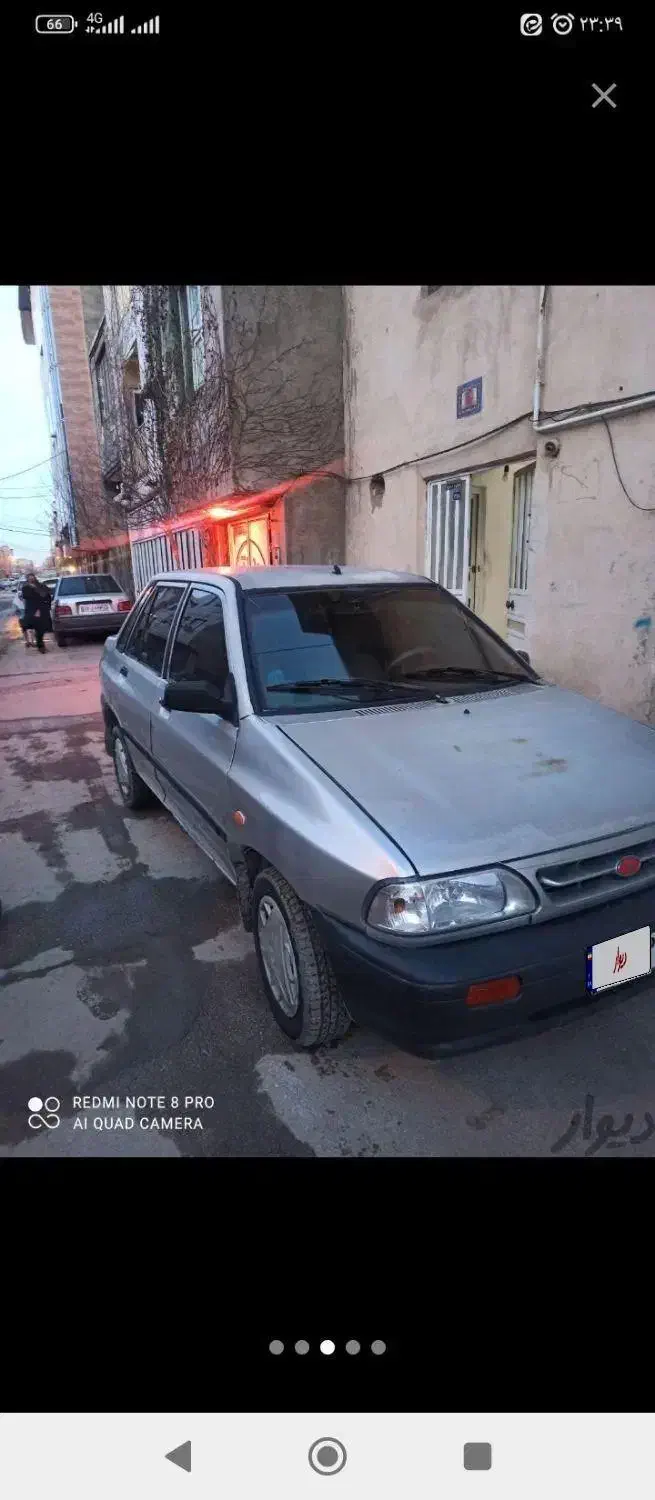 پراید نقرهای مدل 85|خودرو سواری و وانت|کهک, |دیوار