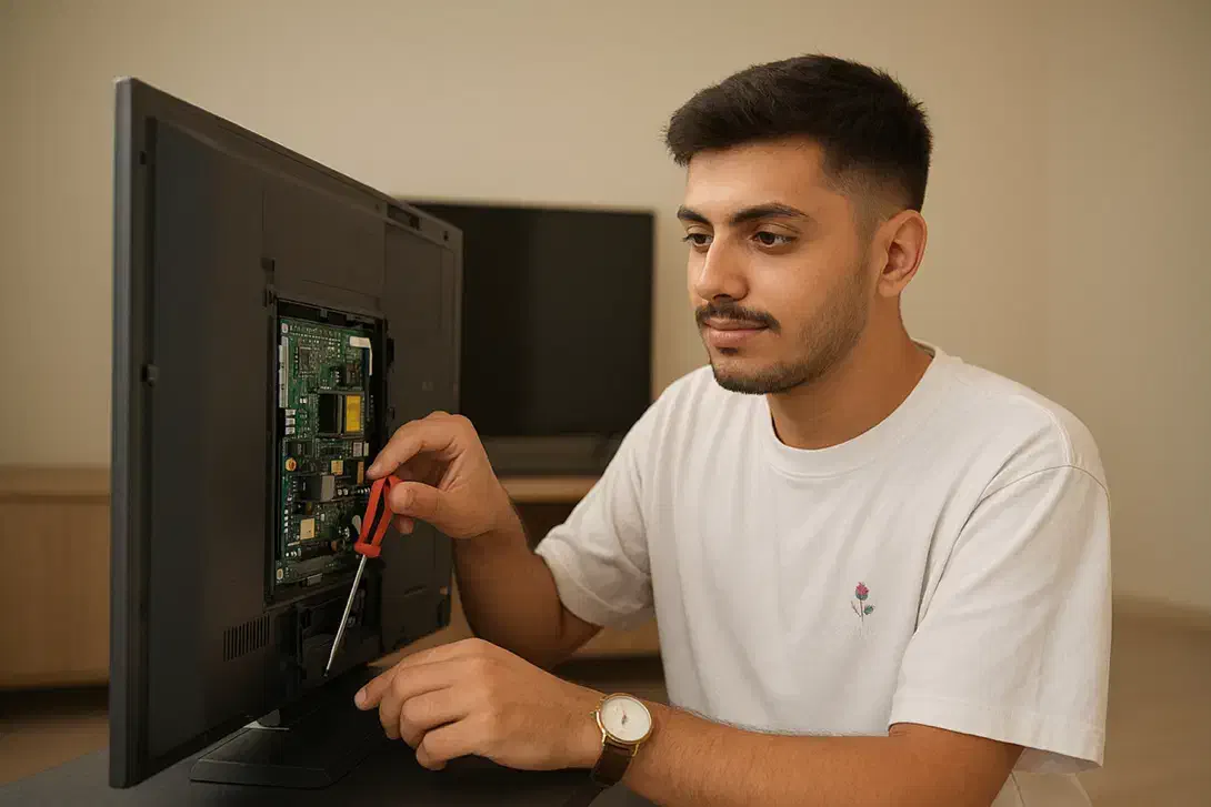 تعمیرات تلوزیون در محل مشتری به صورت فوری|خدمات پیشه و مهارت|تهران, جیحون|دیوار