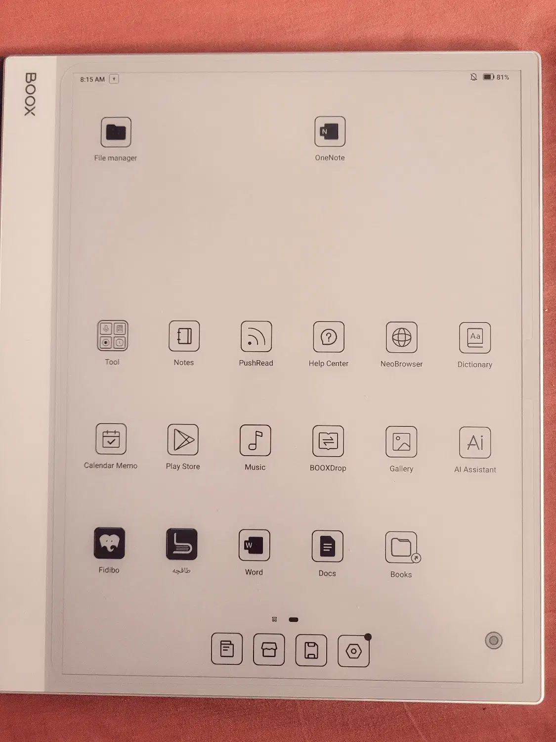 کتابخوان اونیکس نوت مکس boox Note Max|تبلت|تهران, گیشا|دیوار