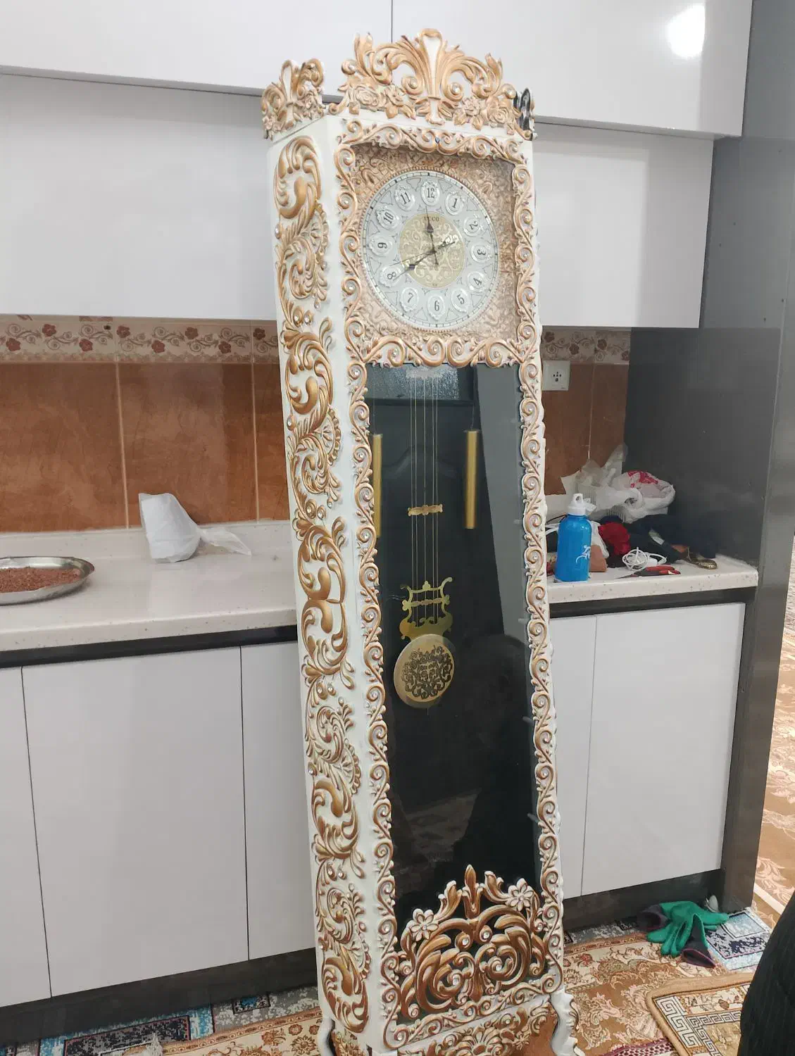 ساعت  وکابینت نو کابنیت قیمت یک ملیون نهصد|ساعت دیواری و تزئینی|مریوان, |دیوار