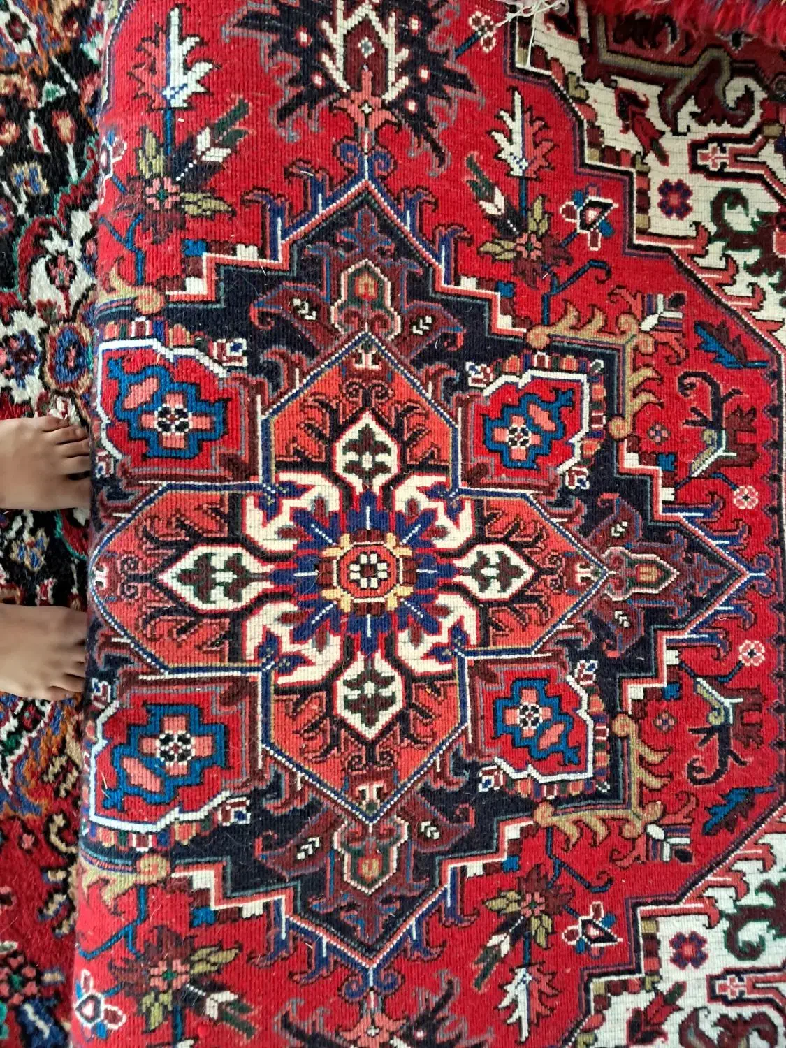 فرش دستباف یک جفت|فرش|تبریز, |دیوار