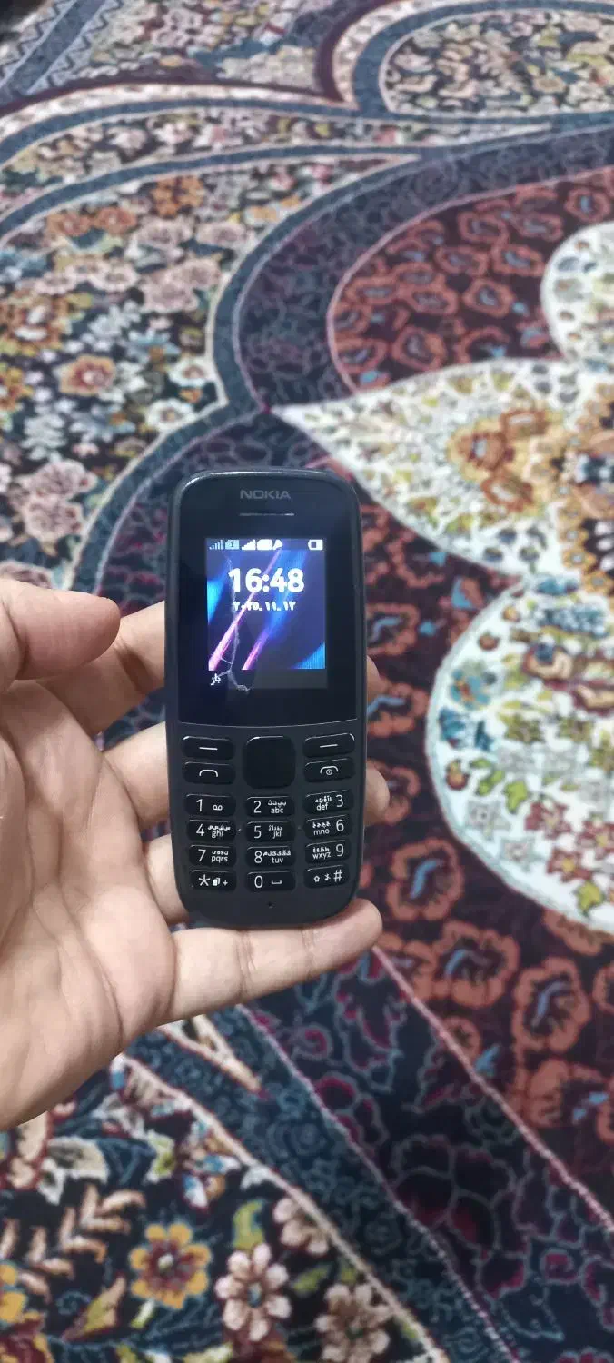 نوکیا ۱۰۵ سالم با کارتون و شارژر|موبایل|گرگان, |دیوار