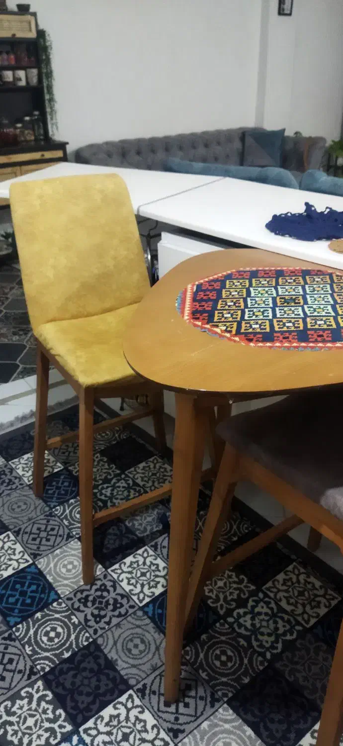 میز سه نفره|میز و صندلی غذاخوری|مشهد, جاهد شهر|دیوار