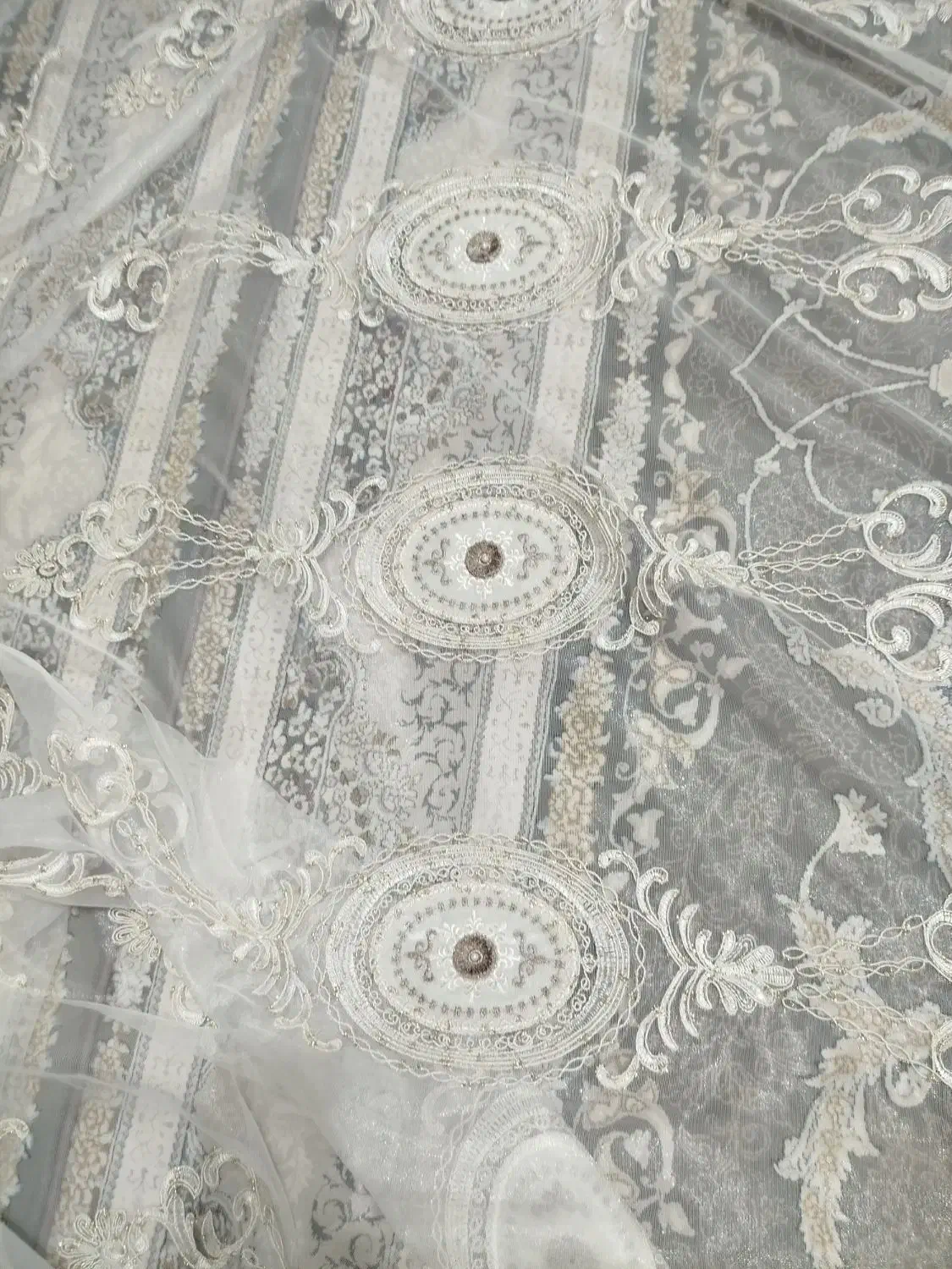 حریر|پرده، رانر، رومیزی|لنجان, |دیوار