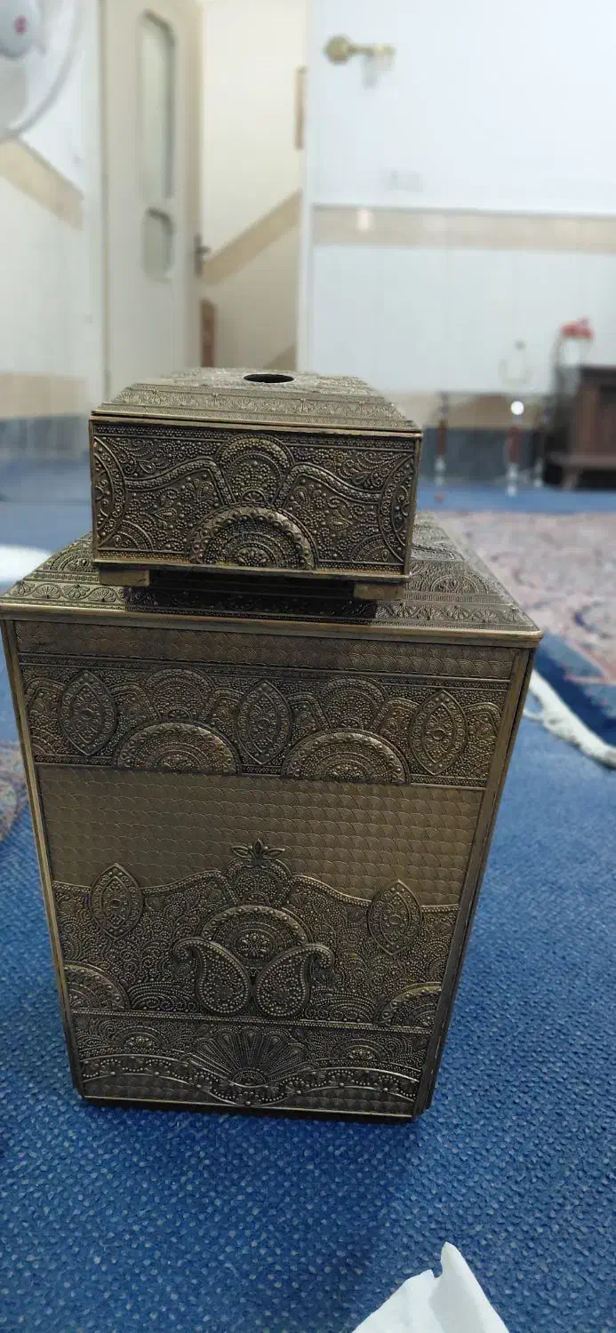 سطل وجادستمال کاغذی|صنایع دستی و سایر لوازم تزئینی|قم, خاکفرج|دیوار